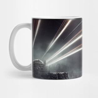 Ancient Relic Under Artificial Atmosphere Artwork Mug